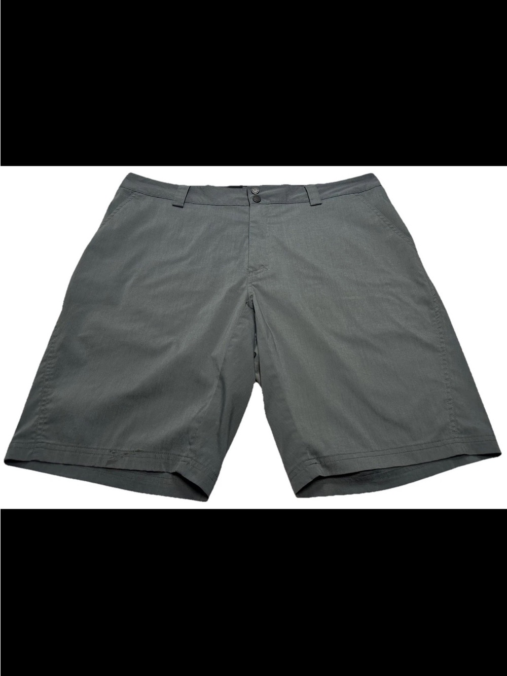 Men's Mons Royale Drift MTB Shorts 11" Size XL Grey #100552-1169 Wool Blend
